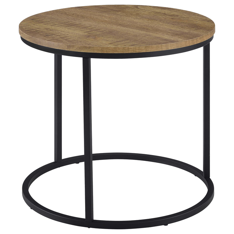 Lainey Round Occasional Side End Table Mango