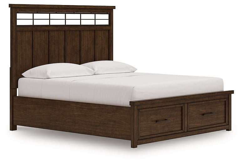 Taffenbrook California King Panel Storage Bed