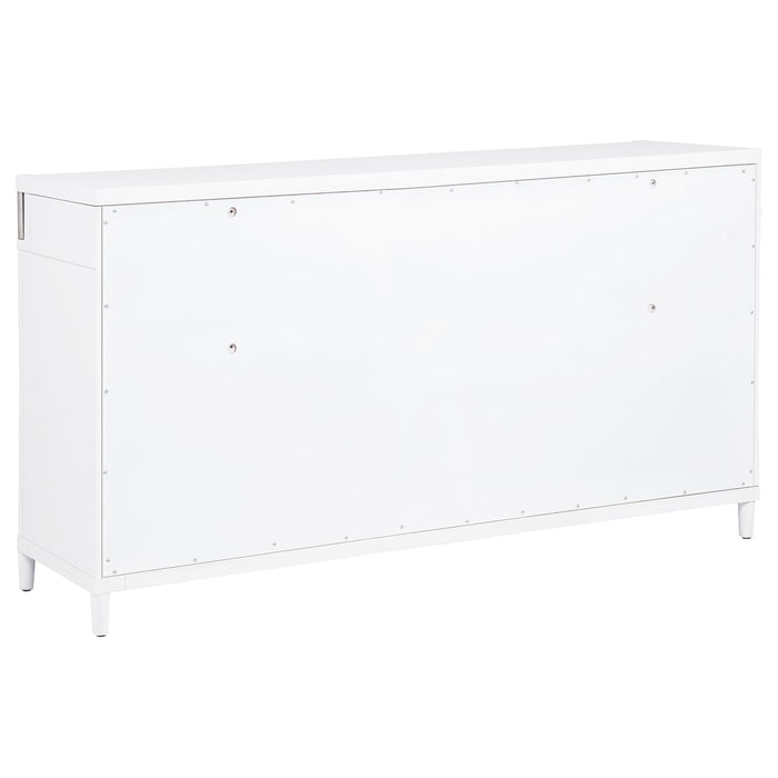 Gracemont 8-drawer Bedroom Dresser Cabinet White