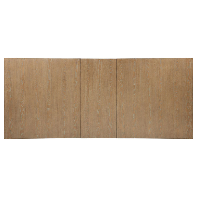 Brockway 104-inch Extension Leaf Dining Table Barley Brown