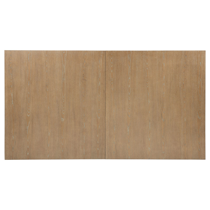 Brockway 104-inch Extension Leaf Dining Table Barley Brown