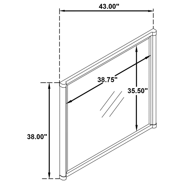 Gracemont 5-piece Queen Bedroom Set White