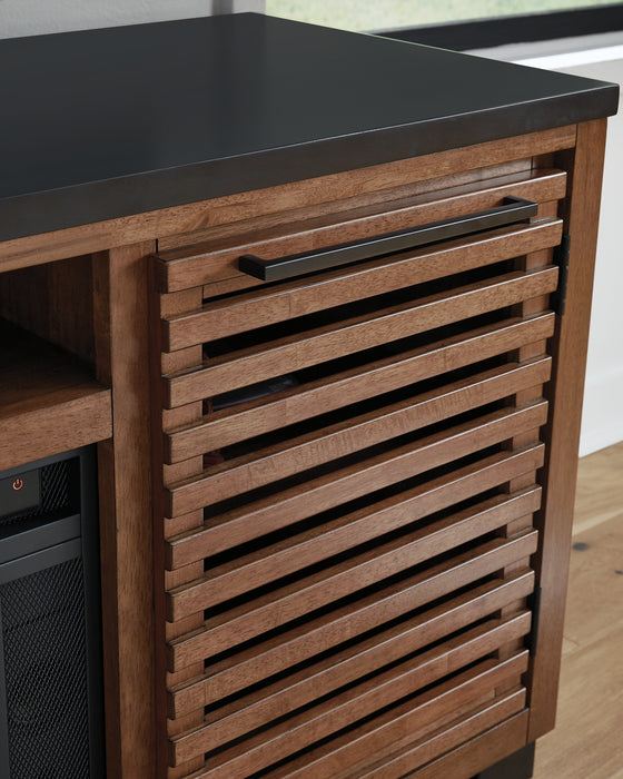 Kallari XL TV Stand w/Fireplace Option