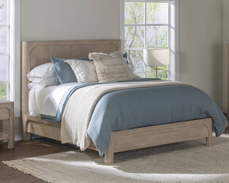 Solano 56-inch Queen Panel Bed Weathered Mango