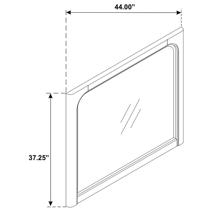 Solano 4-piece Eastern King Bedroom Set Weathered Mango