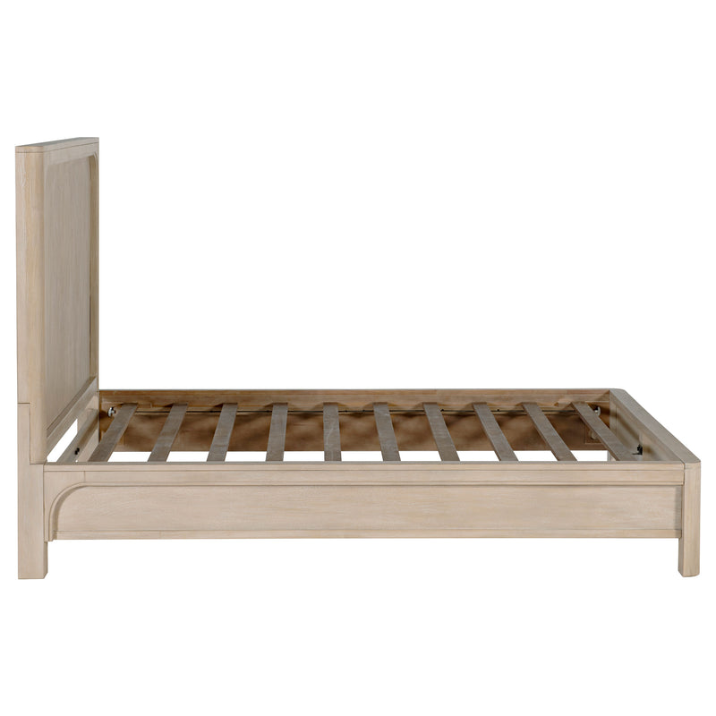 Solano 56-inch Eastern King Panel Bed Weathered Mango
