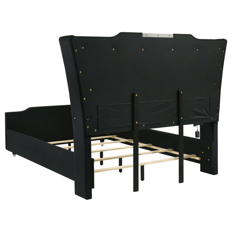 Lorient 5-piece Queen Bedroom Set Black