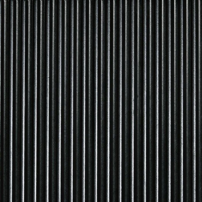 Lorient 8-drawer LED Bedroom Flame Box Dresser Black