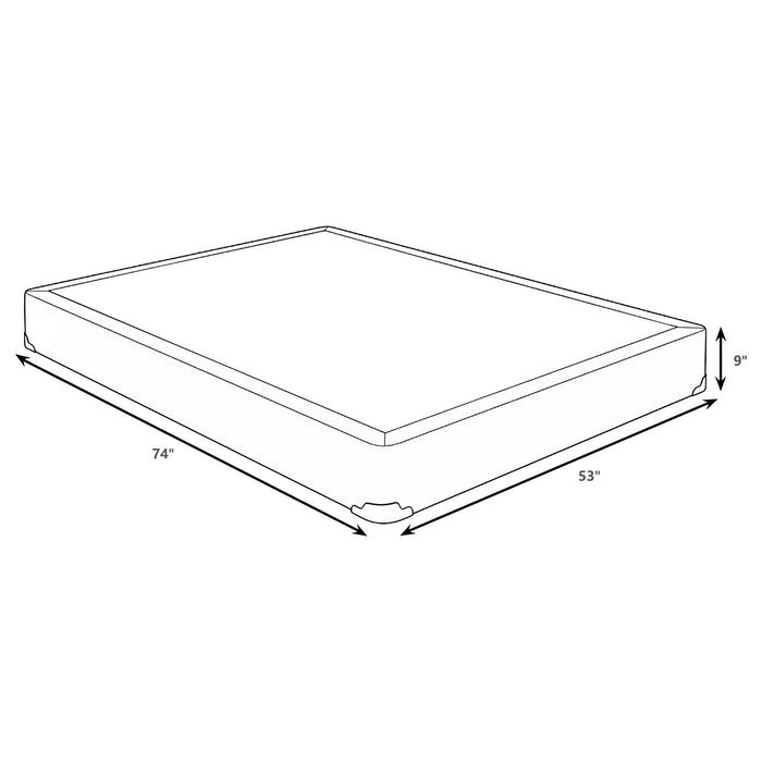 Mercer 9-inch Full Standard Box Spring Foundation