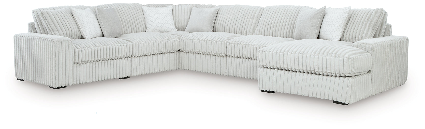 Stupendous 6-Piece Sectional with Chaise