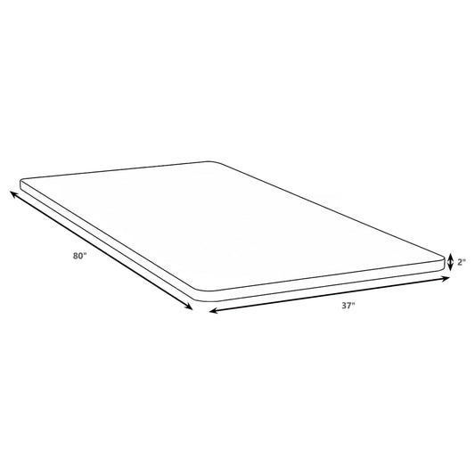 Eckard Twin XL Bunkie Board Foundation
