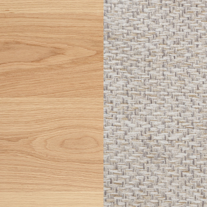 Lavon Wood Counter Height Dining Chair Grey and Light Oak (Set of 2)