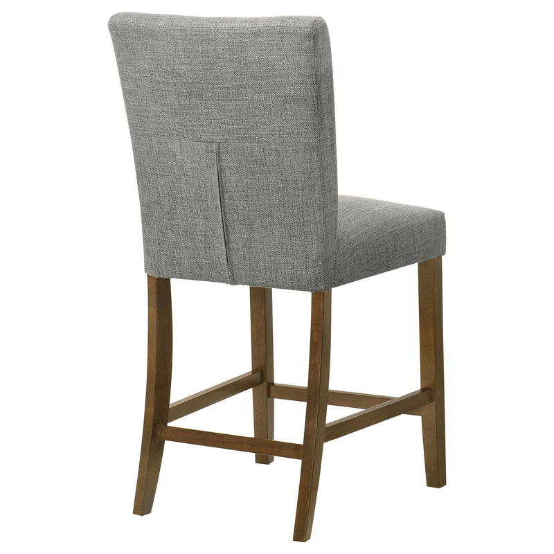 Paxton Upholstered Counter Height Dining Chair Grey (Set of 2)