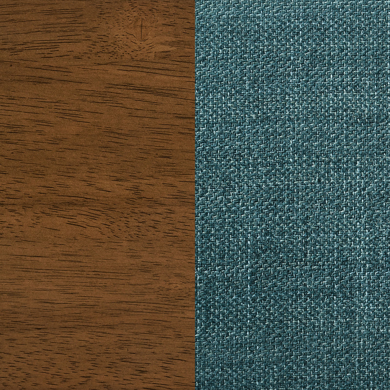 Paxton Upholstered Counter Height Dining Chair Teal Blue (Set of 2)