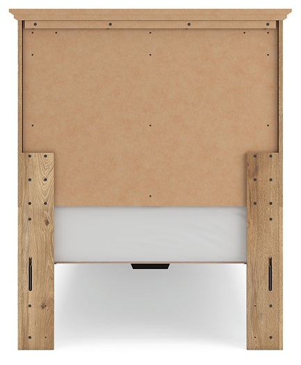 Makidern Twin Panel Storage Bed