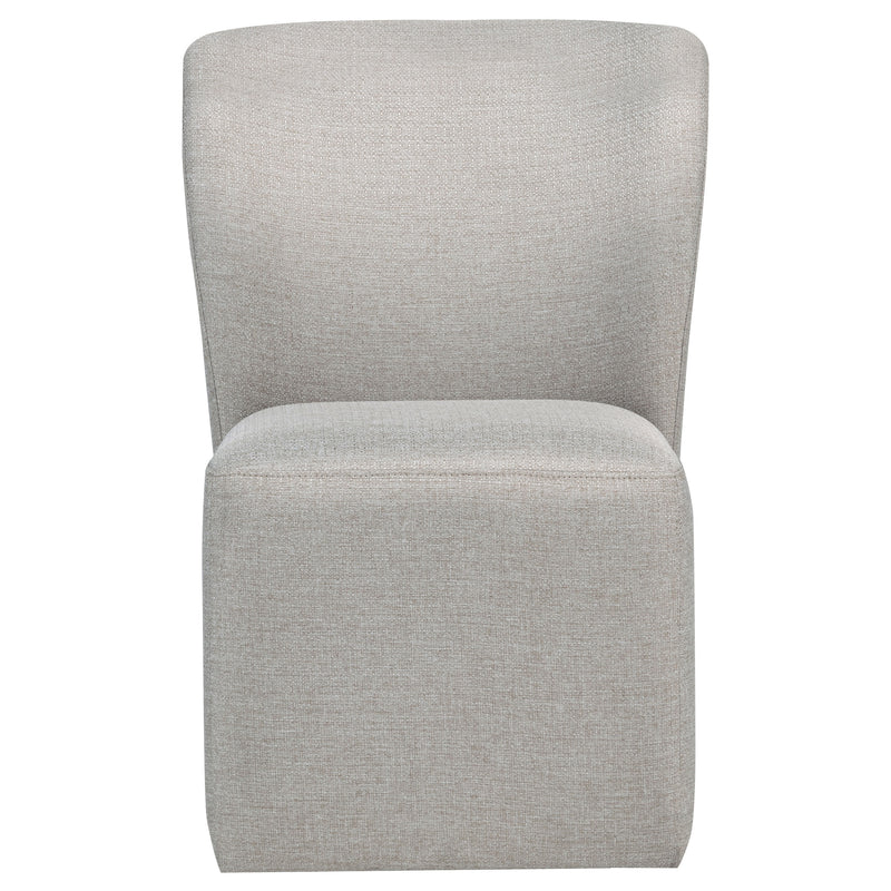 Jaelynn Upholstered Dining Side Chair Beige (Set of 2)