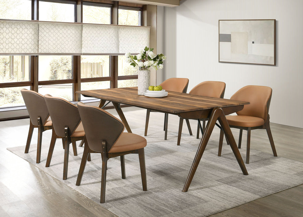 Randolph 79-inch Rectangular Dining Table Sheesham and Brown