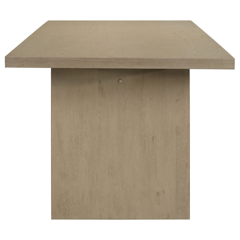 Decker 82-inch Rectangular Wood Dining Table Natural Oak