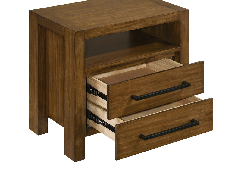 Adderley 5-piece Queen Bedroom Set Warm Brown