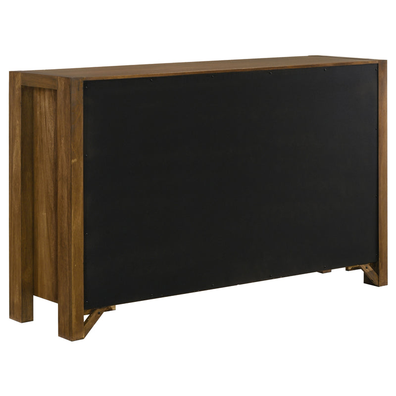 Adderley 8-drawer Bedroom Dresser Cabinet Warm Brown