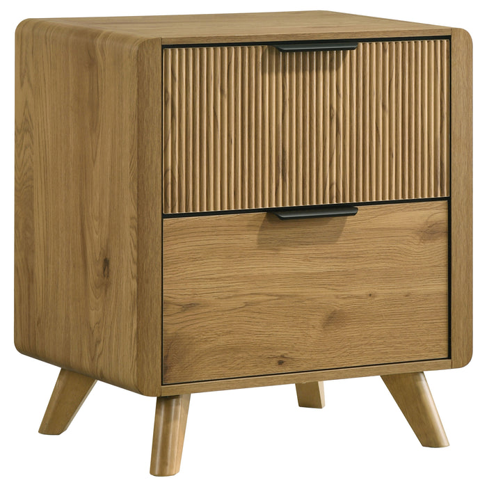 Bennett 4-piece California King Bedroom Set Light Oak