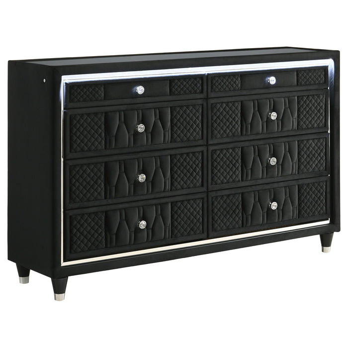 Lorient 4-piece California King Bedroom Set Black