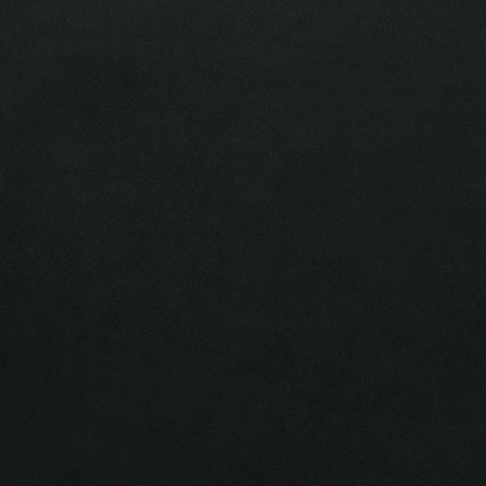 Ravenne Velvet Upholstered California King LED Panel Bed Black