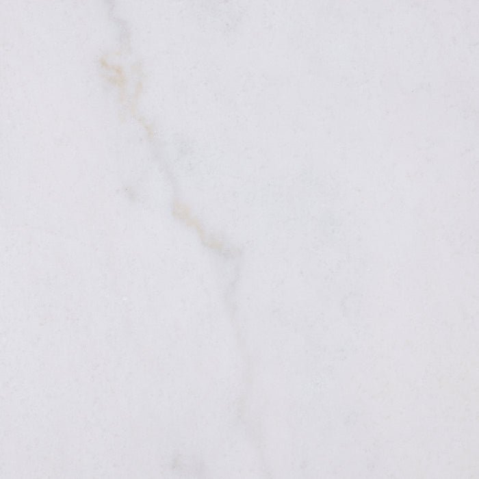 Jason 2-piece Round White Marble Coffee Table Set Honey Brown