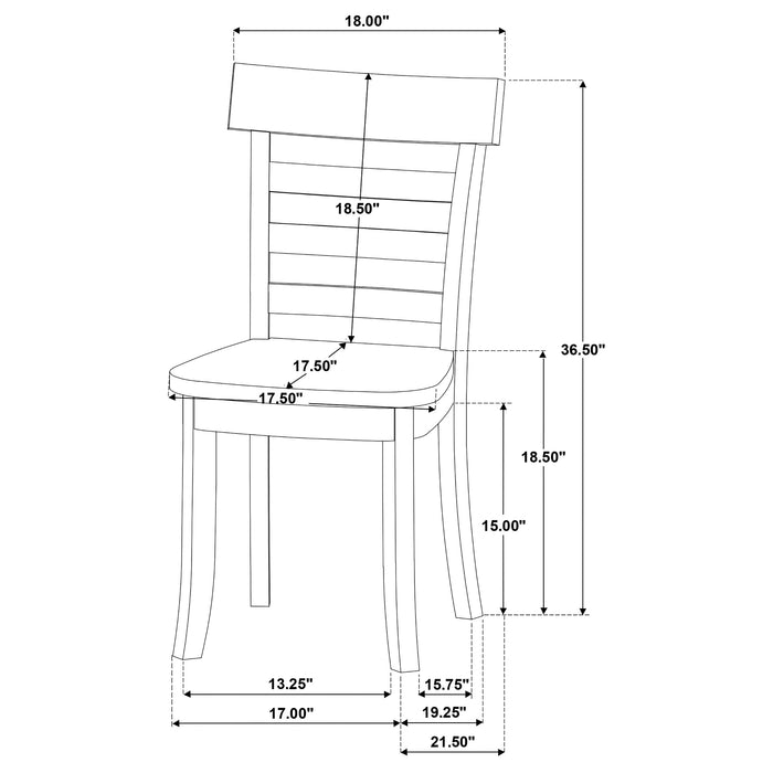 Orrison 7-piece Oval 62-inch Extension Leaf Dining Set Linen