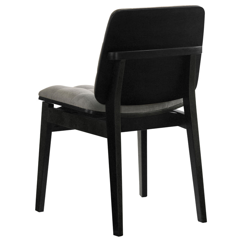 Strouse 5-piece Dining Set Grey and Black