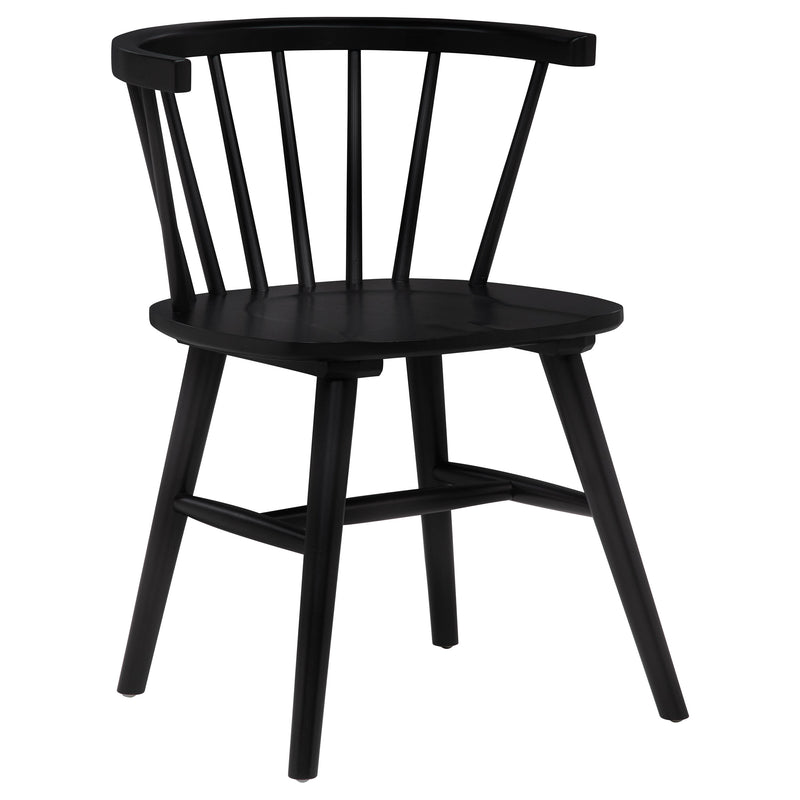 Strouse 5-piece Dining Set Black