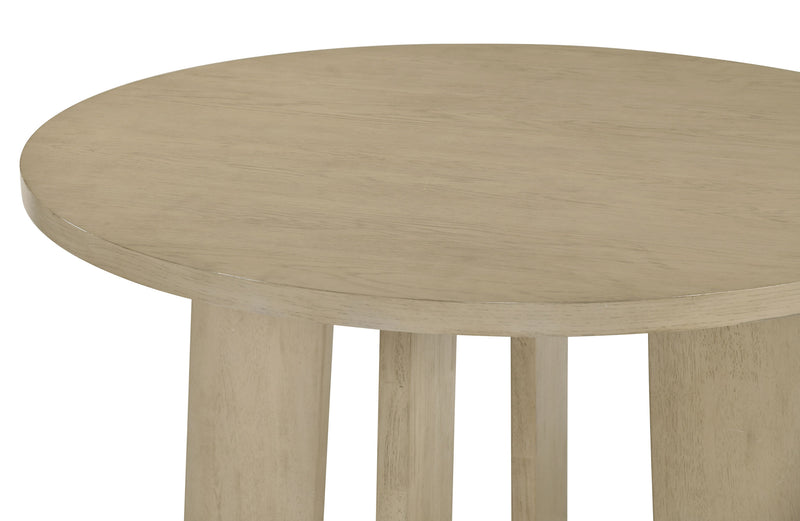 Strouse 5-piece Dining Set Black and Natural Oak