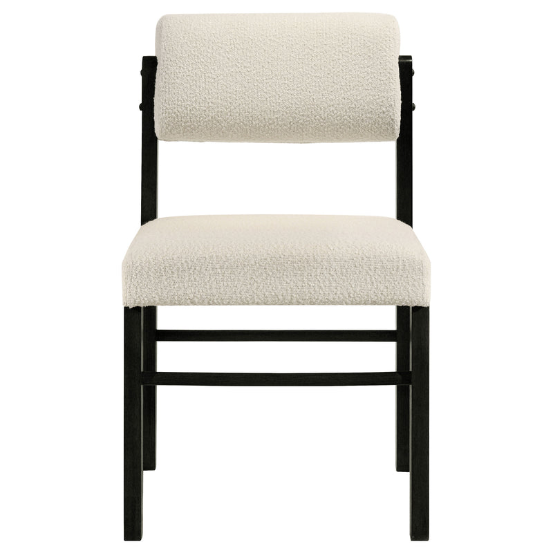 Decker 7-piece 82-inch Rectangular Dining Set Cream and Black