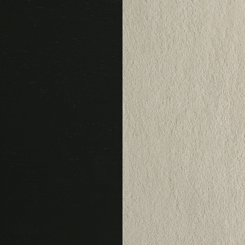 Redbridge Upholstered Side Chair Cream and Black (Set of 2)