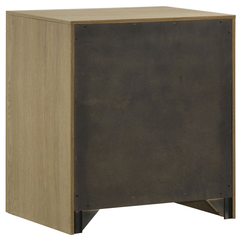Hendricks 4-piece California King Bedroom Set Light Oak