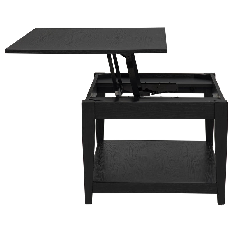 Lindenton Lift-Top Occasional Cocktail Coffee Table Black
