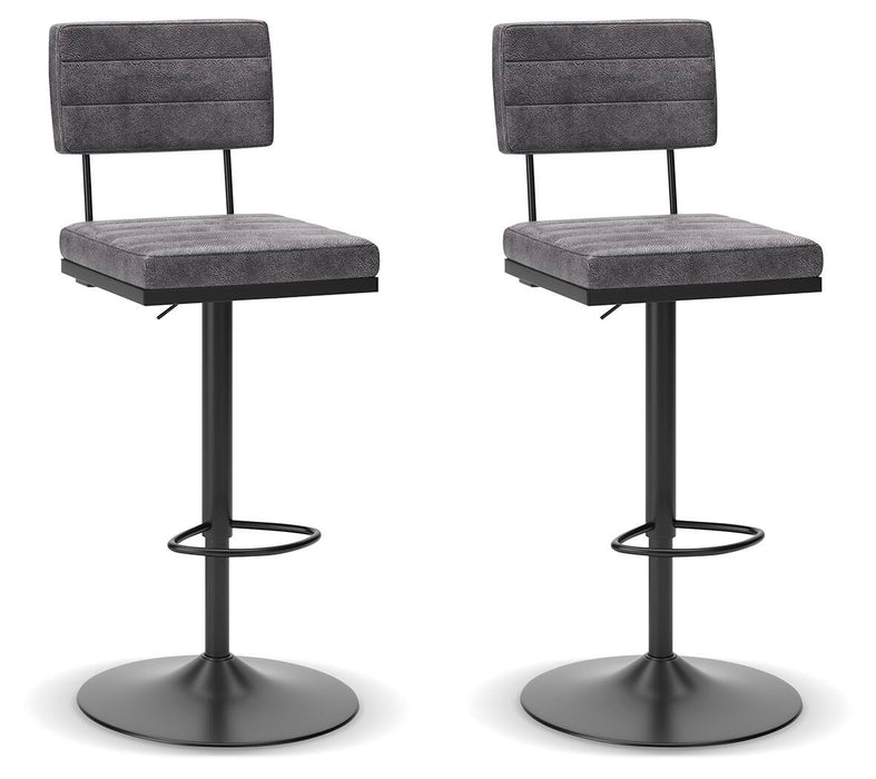 Strumford Tall Swivel Barstool (2/CN)