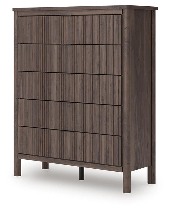 Pamytta Five Drawer Wide Chest