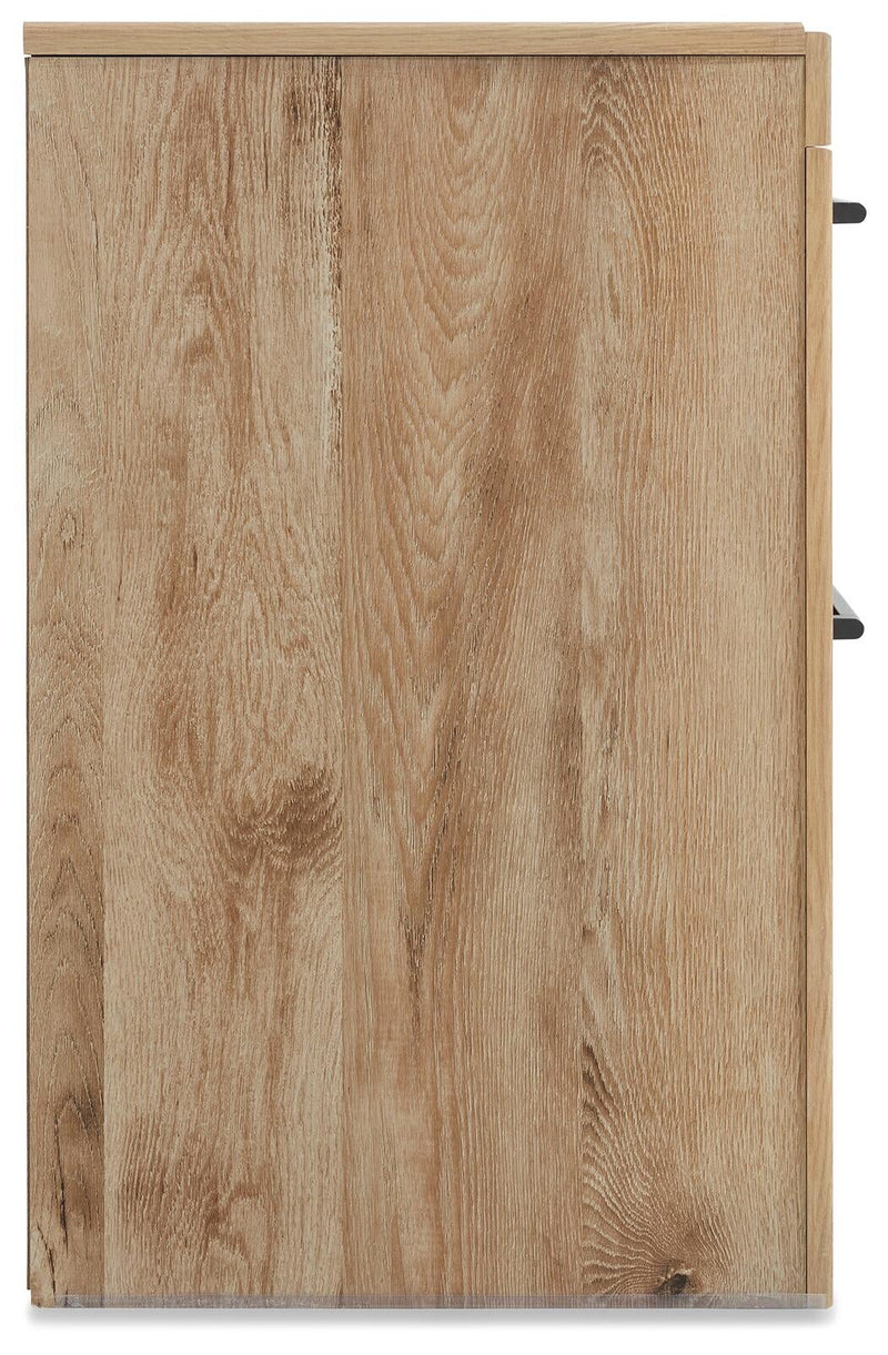 Hyanna King Panel Headboard, Dresser, Mirror and Nightstand