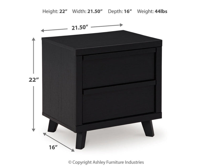 Danziar Queen Panel Headboard, Dresser, Mirror and Nightstand