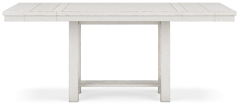 Robbinsdale Counter Height Dining Table and 8 Barstools
