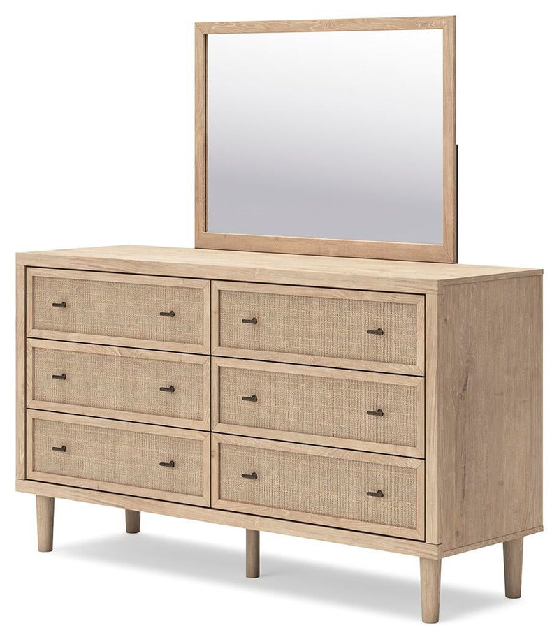 Cielden King Panel Headboard, Dresser, Mirror and Nightstand
