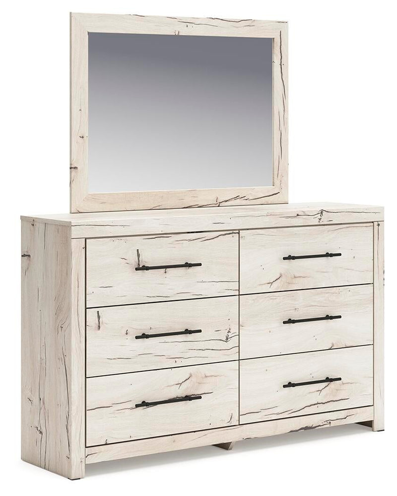 Lawroy Queen Panel Headboard, Dresser and Mirror