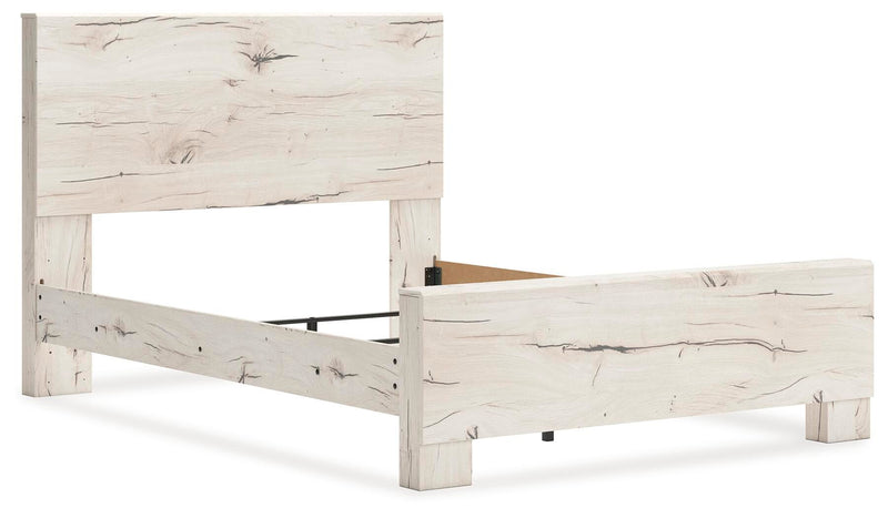 Lawroy Queen Panel Bed, Dresser, Mirror and Nightstand