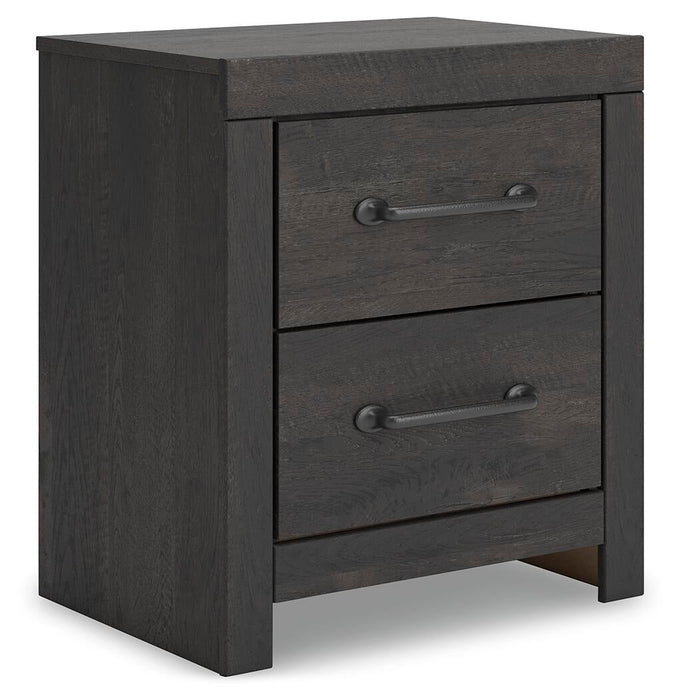 Hollivern Twin Panel Bed, Dresser, Mirror, Chest and Nightstand