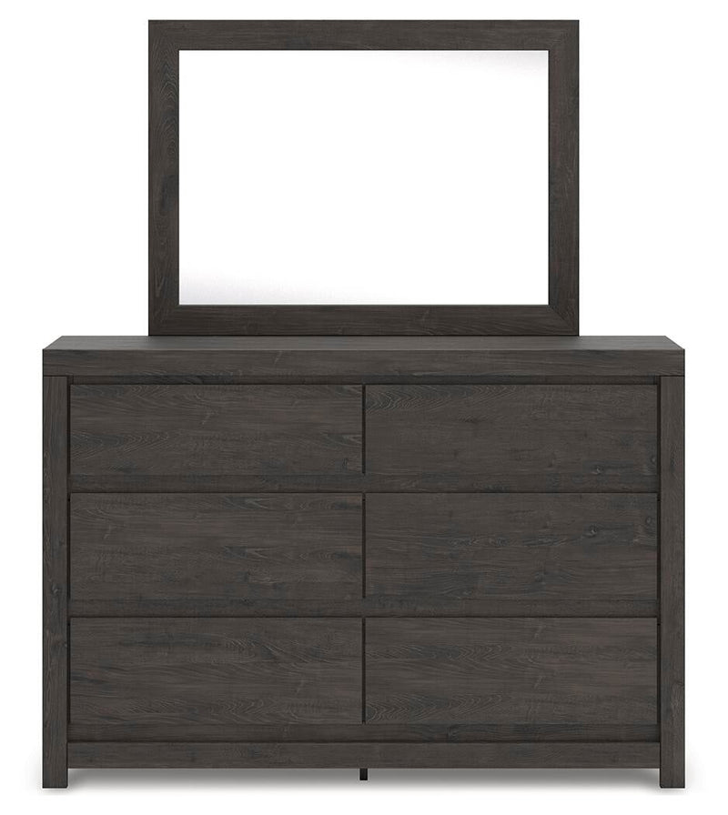 Parlayon Queen Panel Bed, Dresser, Mirror and Nightstand
