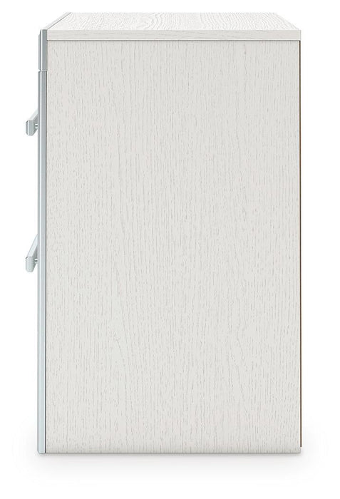 Zuraleus King Upholstered Panel Platform Storage Bed, Dresser, Mirror, Chest and Nightstand