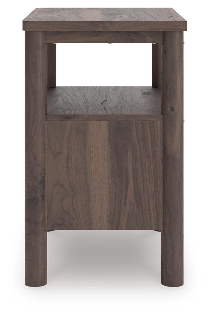 Cadmori Queen Panel Bed, Dresser, Mirror and Nightstand