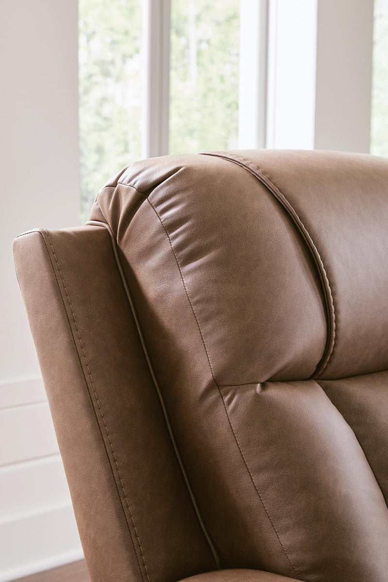 Mackmenville Reclining Sofa and Reclining Loveseat with Console