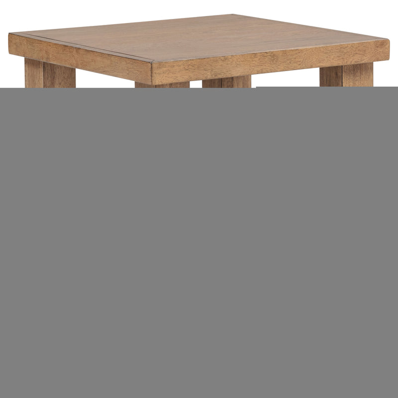 Beasley 2-Piece Wood Coffee Table Set Golden Oak